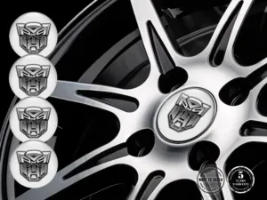 Silicone Sticker Style Domed Rim Emblems
